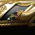 Close up of stern detail